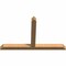Ekena Millwork Portland Timber Gable Bracket, Western Red Cedar, 84"W x 53"H x 5 1/2"D x 5 1/2"F, 15/12 Pitch GBW084X53X0606POR00SWR - alternate 3